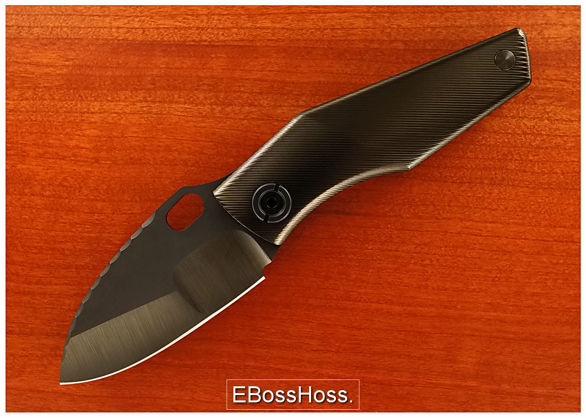 Mick Strider Custom (MSC) Nightmare SJ75-Mini Folder - Black PVD