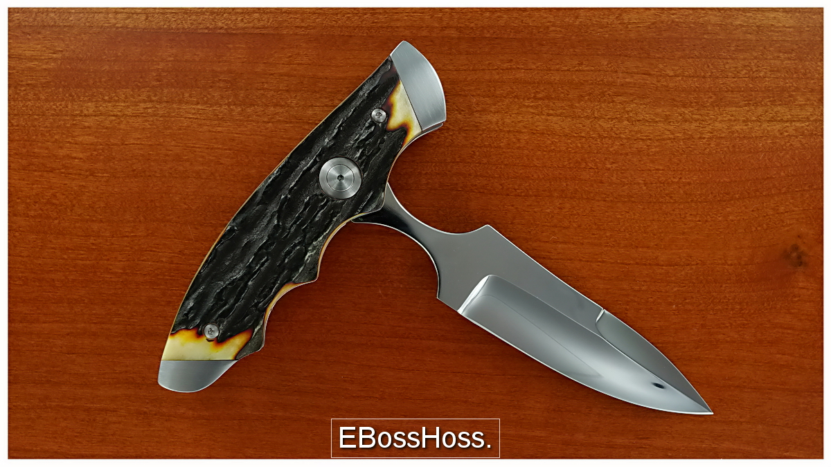 Kansei Loveless-style Sheath Knife / Push-Dagger Convertible