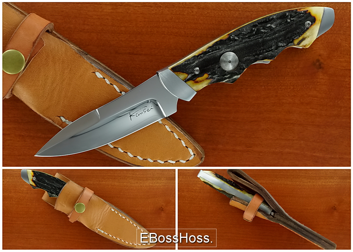 Kansei Loveless-style Sheath Knife / Push-Dagger Convertible