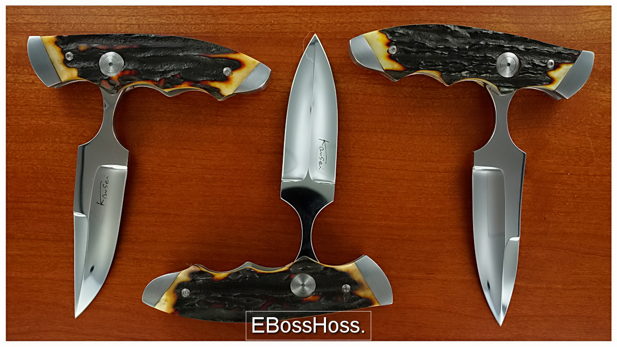 Kansei Loveless-style Sheath Knife / Push-Dagger Convertible