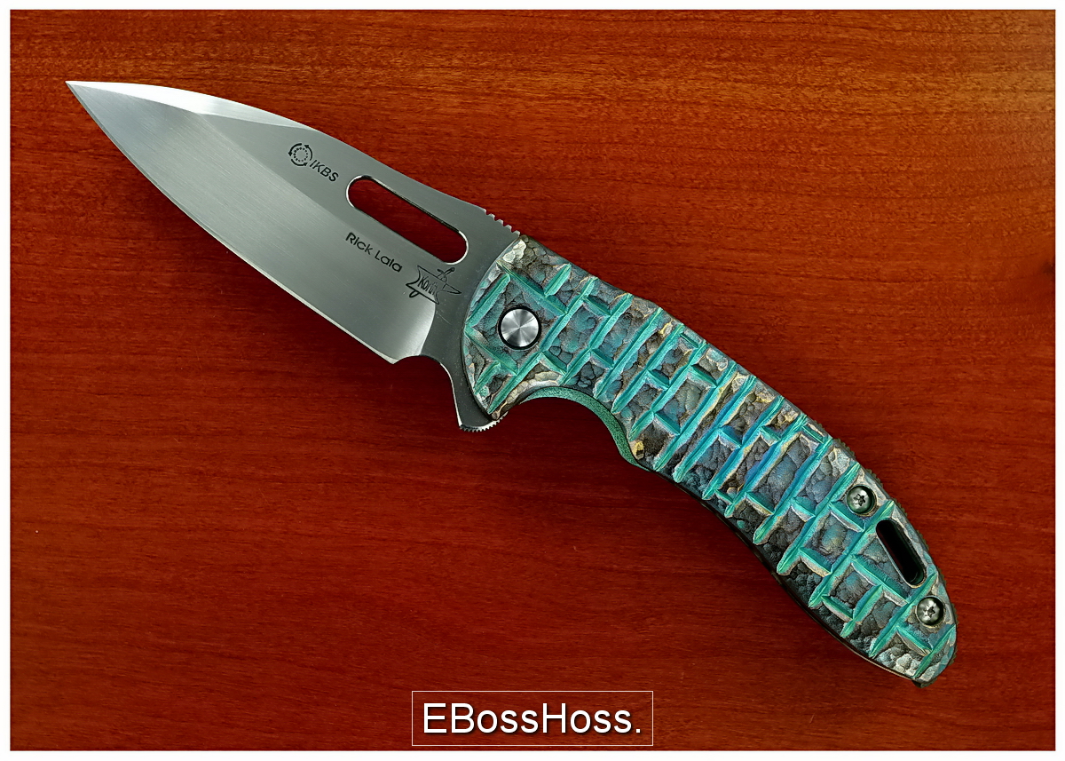  Korth Cutlery Carved Sentry Flipper