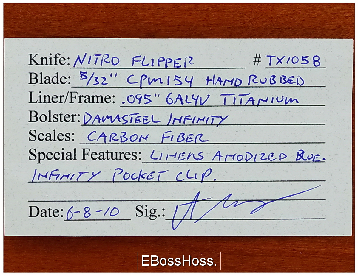 Peter Carey Deluxe Nitro Flipper