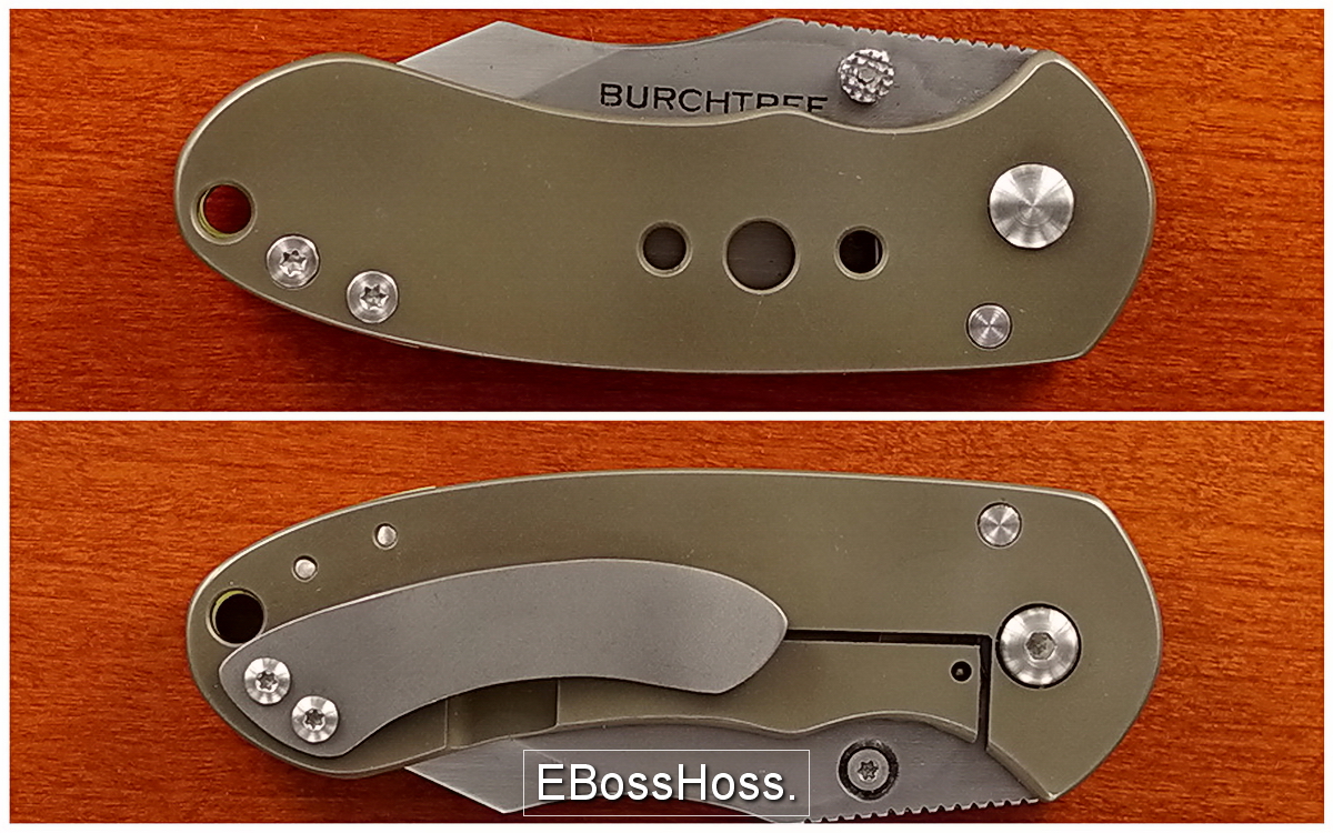 Michael Burch Tiny Tangent Framelock Folder