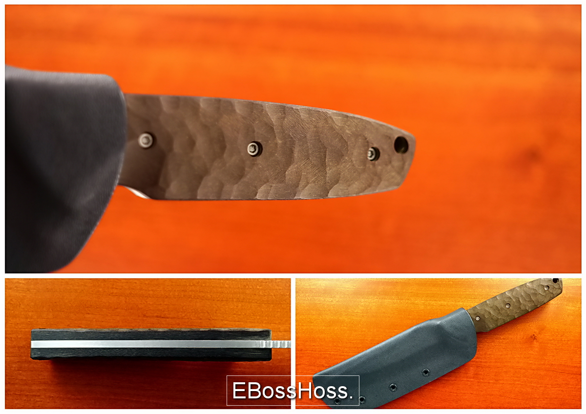 Ernie Emerson Custom Trident X8 Fixed Blade