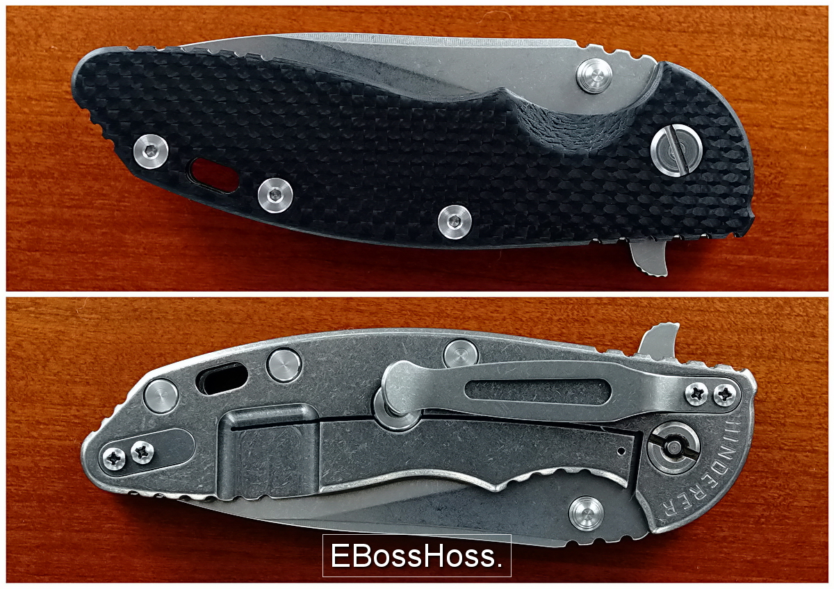 Rick Hinderer XM-18 Carbon-Fiber Slicer Flipper