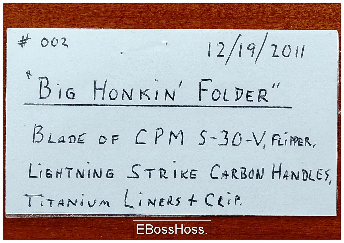 Terry Renner Big Honkin' Flipper