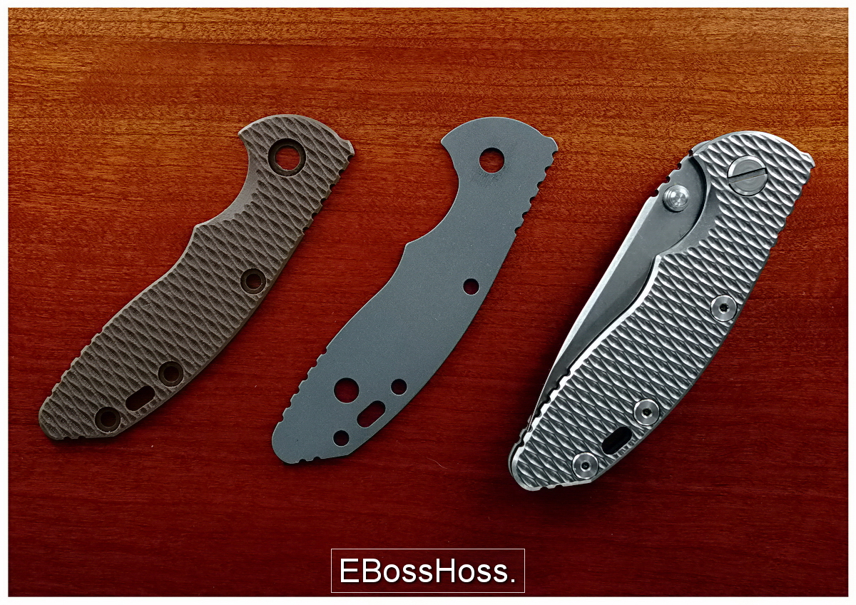 Hinderer XM-18 3-inch-Bladed w/Titanium Scale