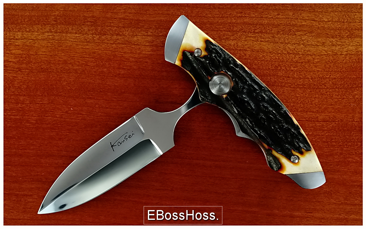 Kansei Loveless-style Sheath Knife / Push-Dagger Convertible