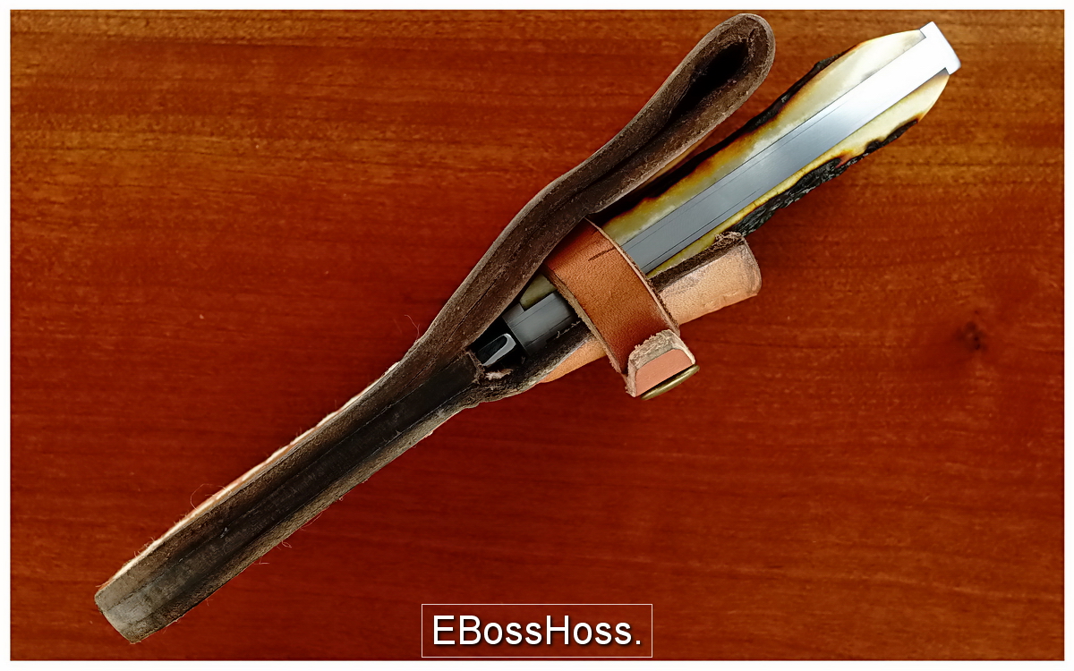 Kansei Loveless-style Sheath Knife / Push-Dagger Convertible