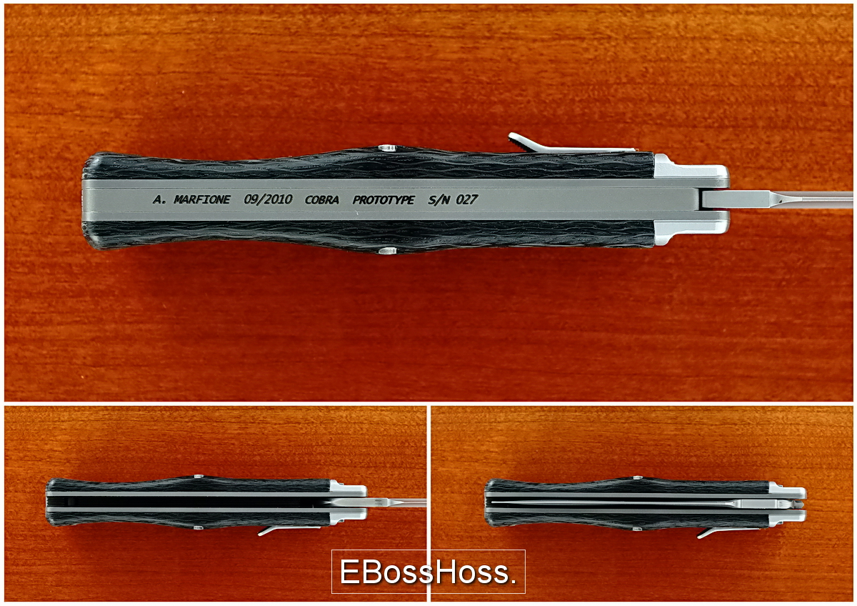 Microtech / Marfione Cobra Prototype