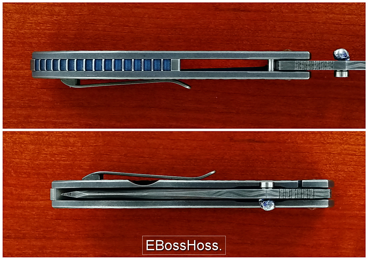 Jim Burke Custom Damascus Thorn