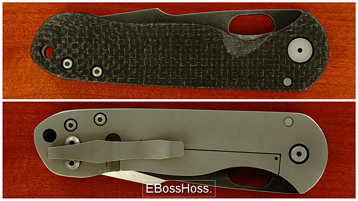 Jeremy Horton Damascus Full Sized Tac4