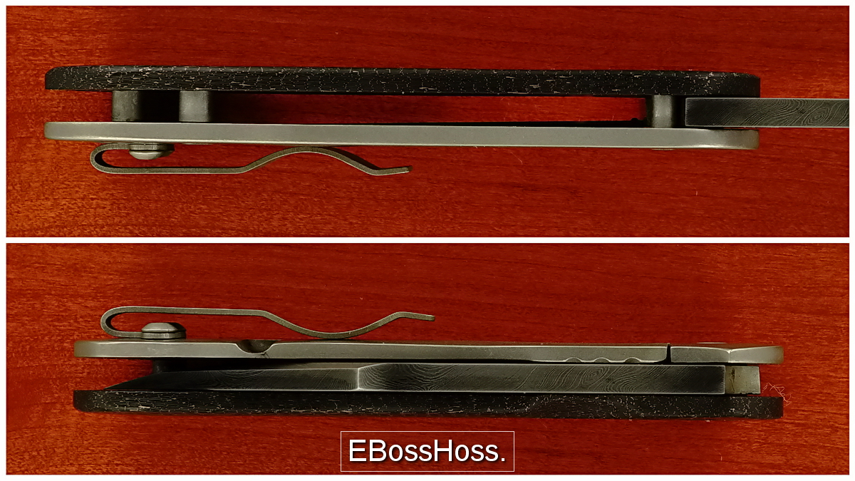 Jeremy Horton Damascus Full Sized Tac4