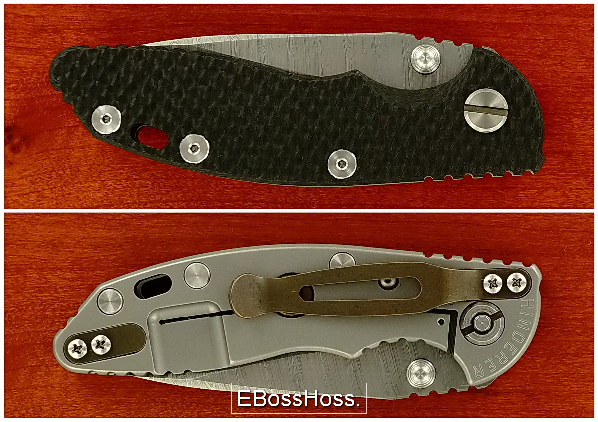 Rick Hinderer Custom XM-18 Damascus