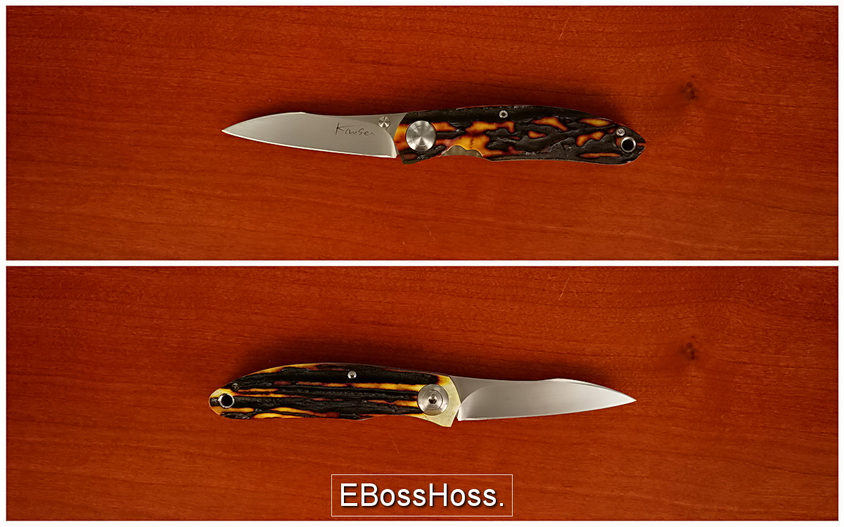 Kansei Small Stag Linerlock Folder