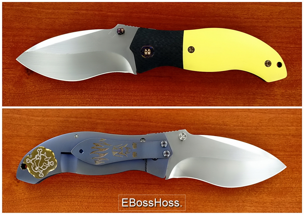 Jim Burke Deluxe Bolstered Resurrection Framelock