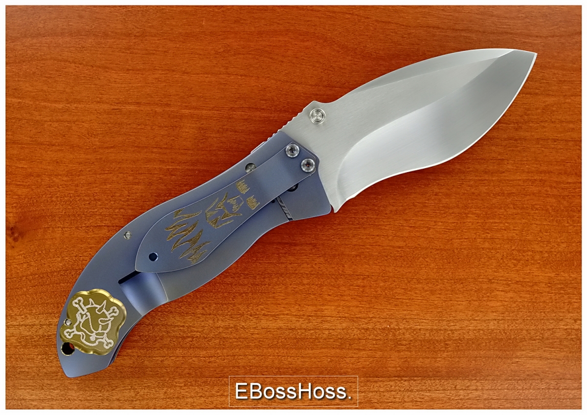 Jim Burke Deluxe Bolstered Resurrection Framelock