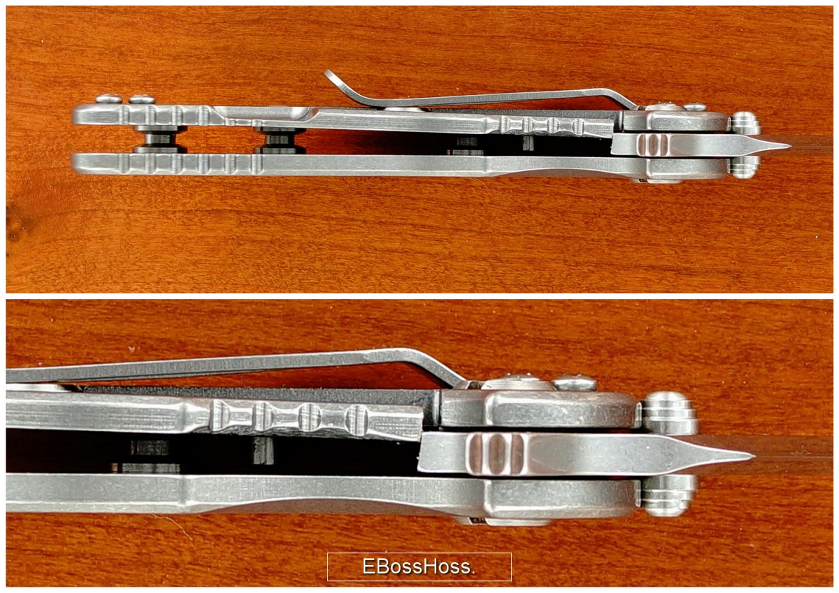 Hinderer XM-18 3-inch-Bladed Flipper w/Titanium Scale