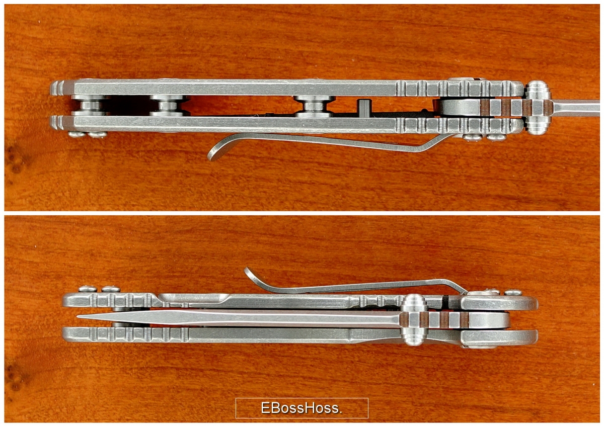 Hinderer XM-18 3-inch-Bladed Flipper w/Titanium Scale