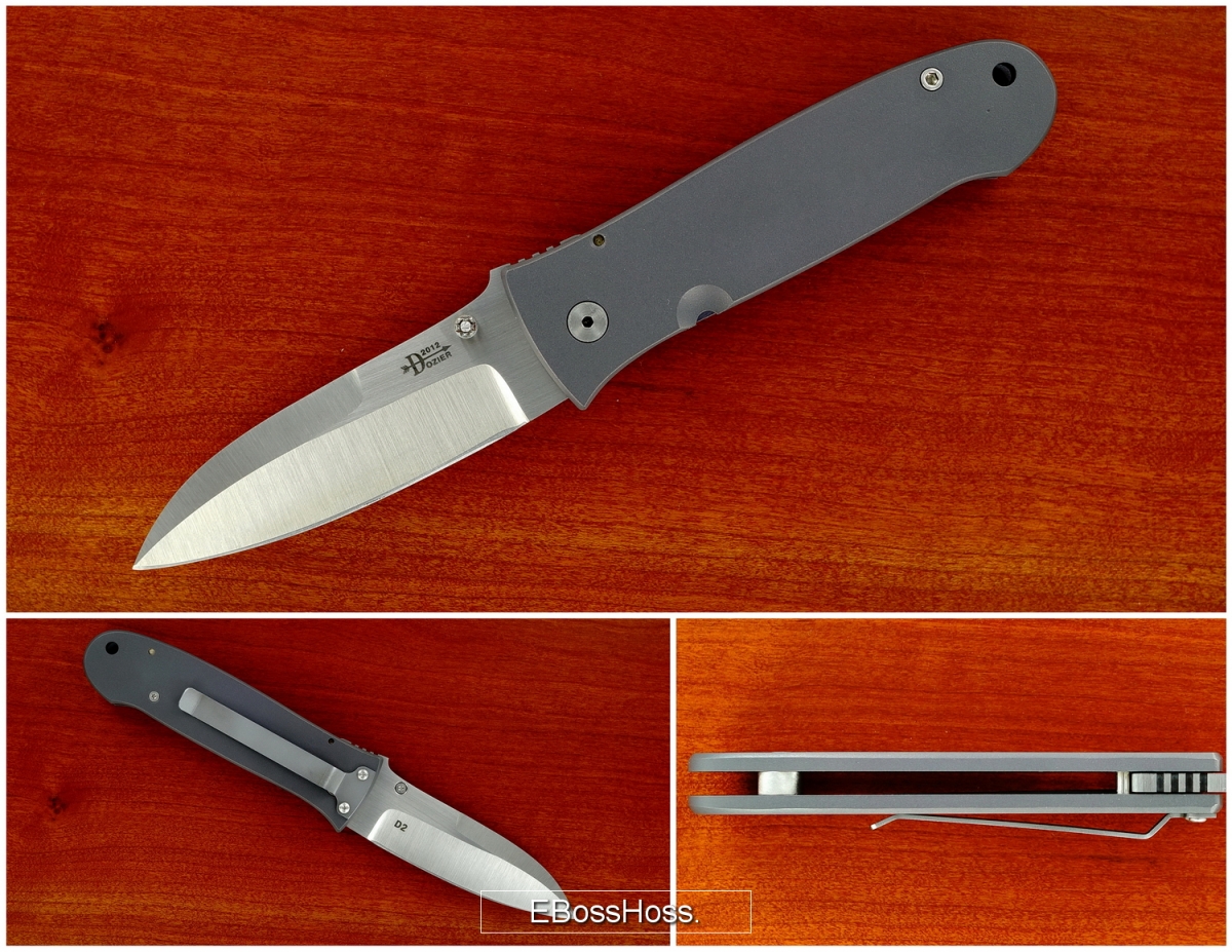 Bob Dozier Large Folding Wharncliffe Hunter (DK-LFH-W)
