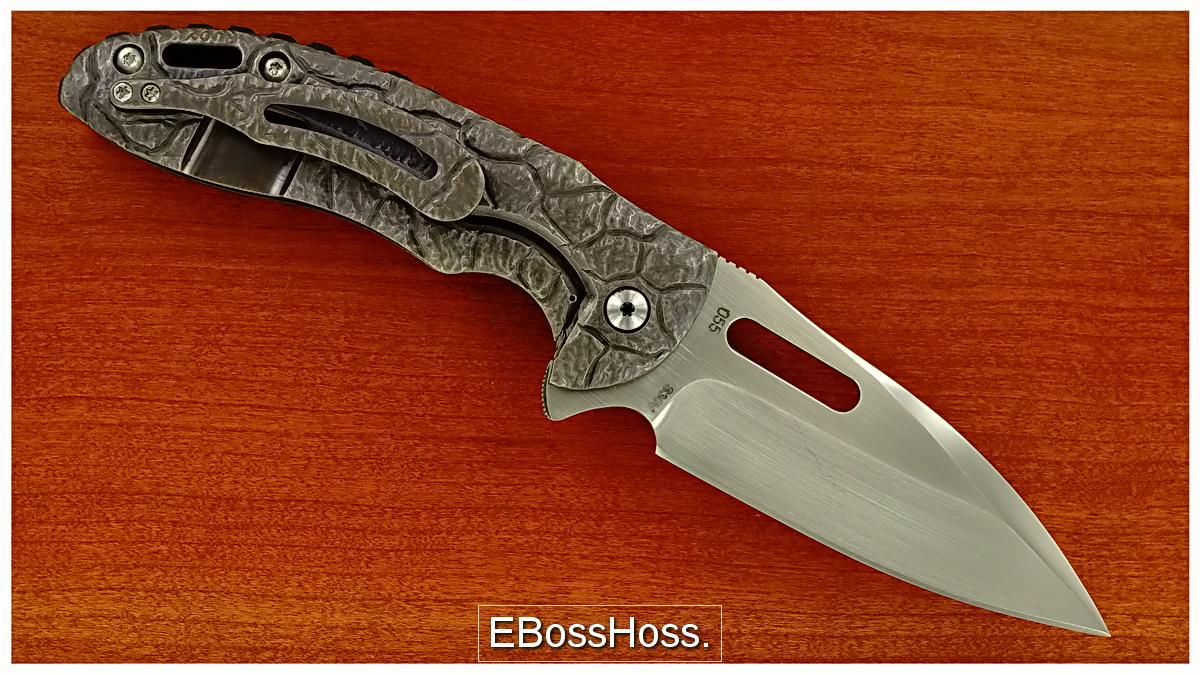 Korth Cutlery Scorpion Carved Sentry Flipper