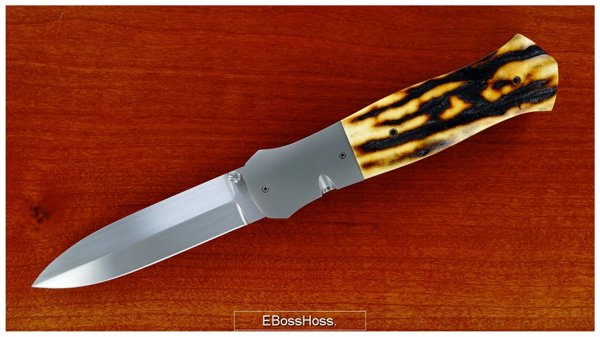 John W.  Smith Deluxe Mini Folding Dagger