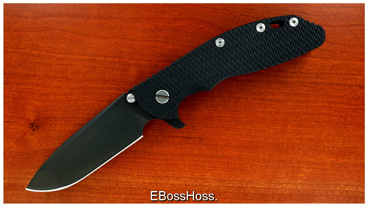 Hinderer Black DLC XM-24 Flipper
