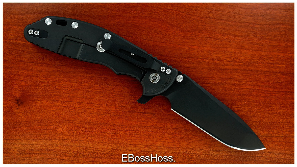 Hinderer Black DLC XM-24 Flipper