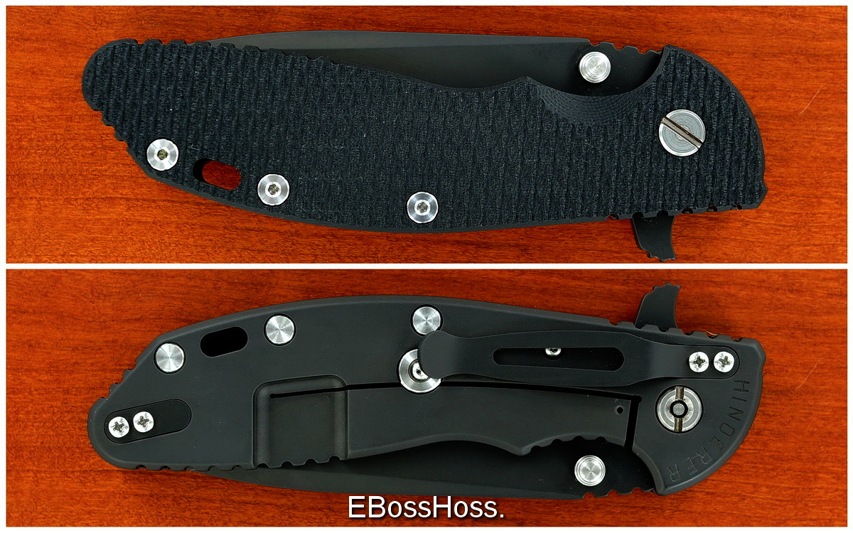 Hinderer Black DLC XM-24 Flipper