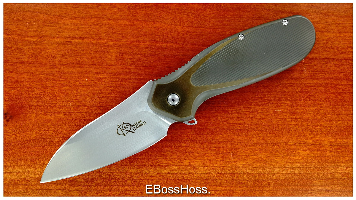 Ken Onion Custom Skallywag Speedsafe Framelock Flipper