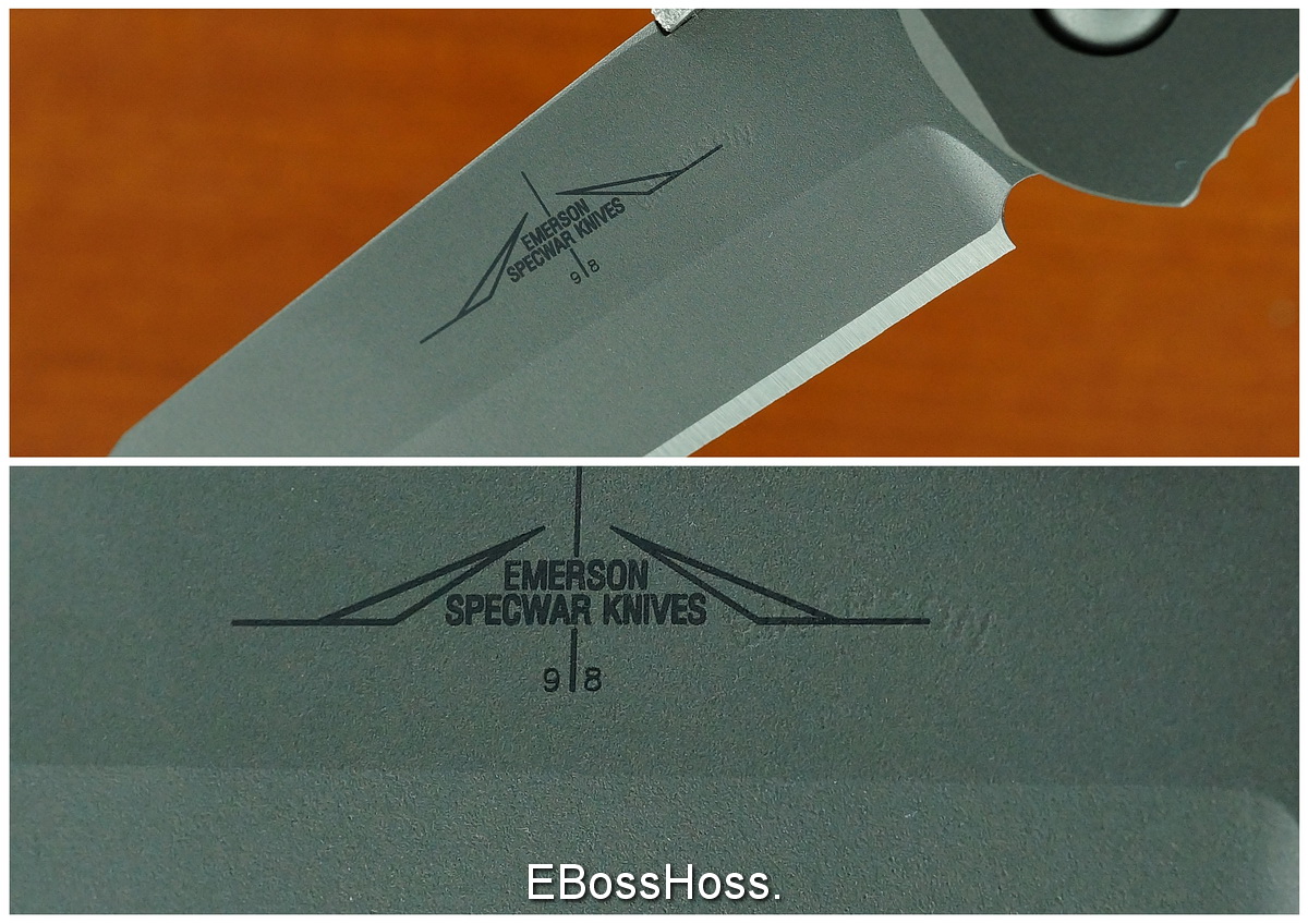 Ernie Emerson Dual-Logoed CQC-6
