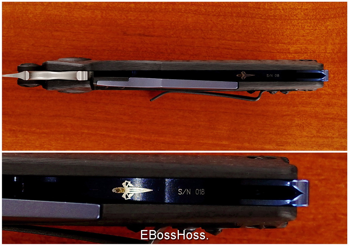 Tony Marfione / Mick Strider Collab. Custom DOC (SMF) Integral-Lock Flipper