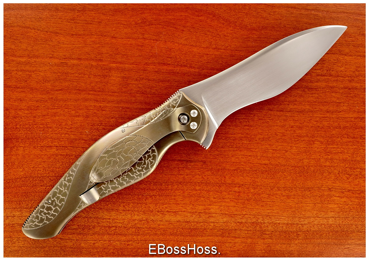 Ken Onion Custom Speedsafe Bump Framelock Flipper