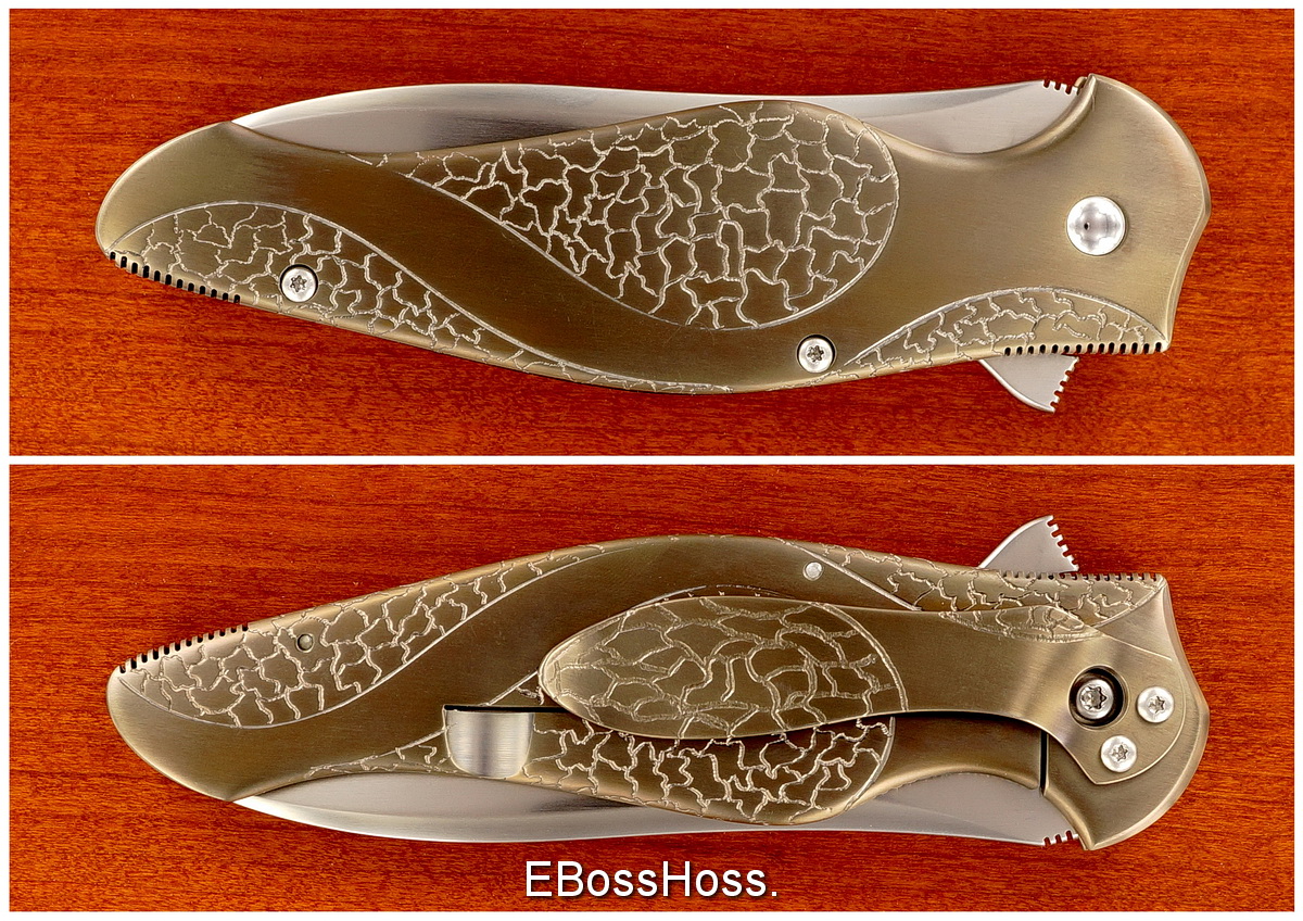 Ken Onion Custom Speedsafe Bump Framelock Flipper