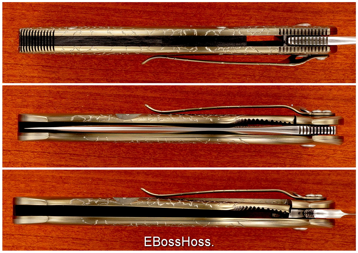 Ken Onion Custom Speedsafe Bump Framelock Flipper