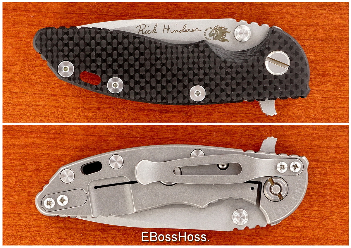 Rick Hinderer Custom XM-18 3-inch Flipper