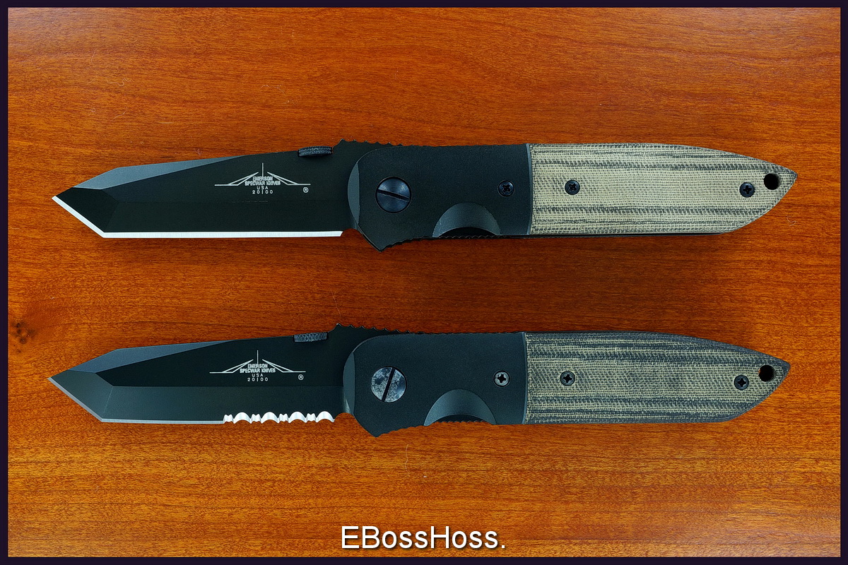Ernie Emerson Custom Original Black CQC-6s