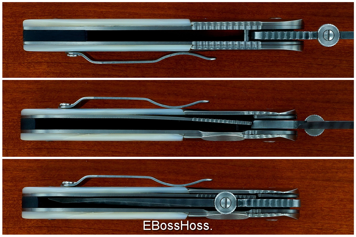 Ernie Emerson Threaded-Bolster Full-Dress Damascus CQC-6