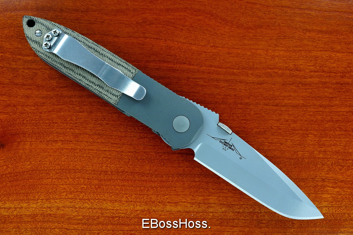 Ernie Emerson Japanese Market Only CQC-6s (aka Viper-6s)