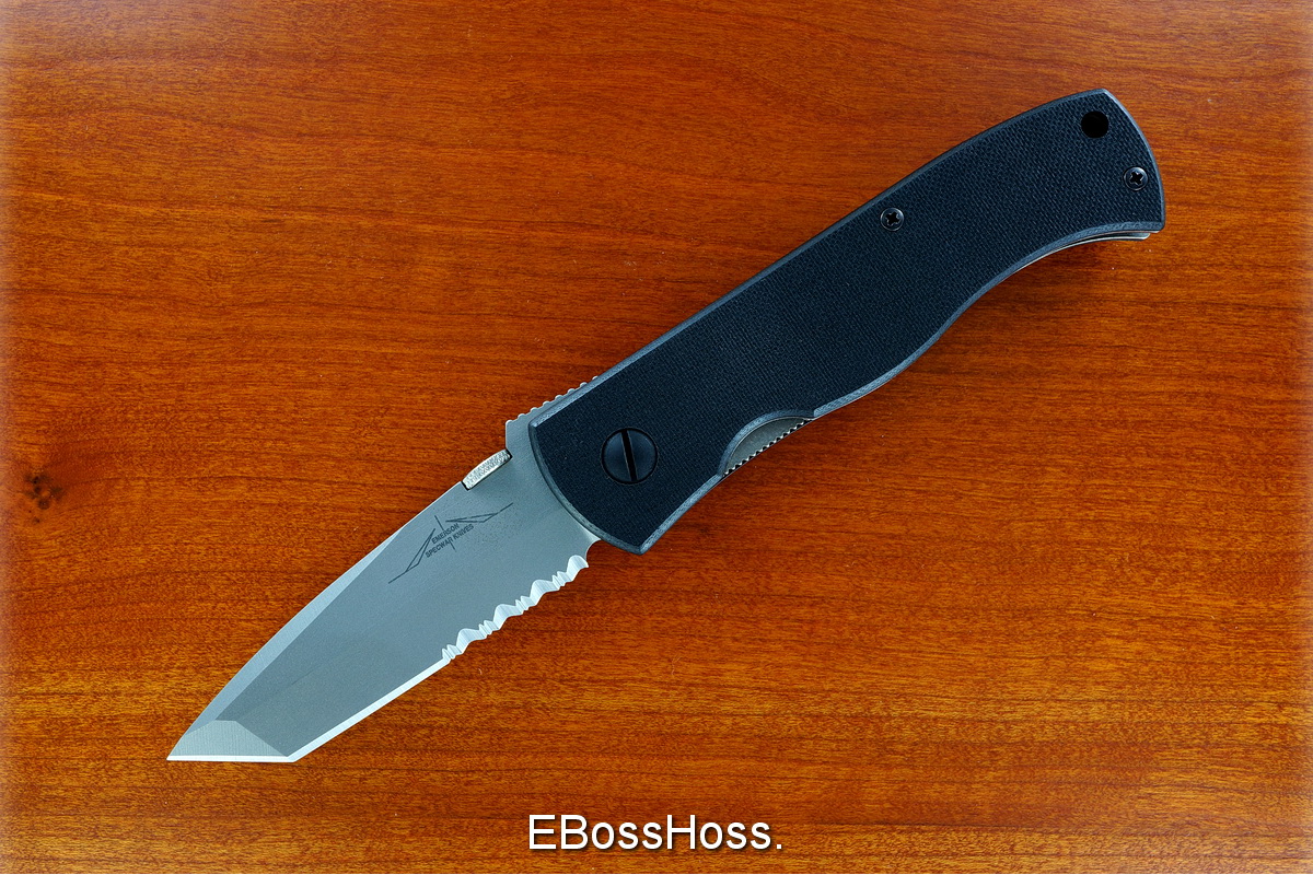 Ernie Emerson Custom Milspec CQC-7 B Prototype w/Serrate