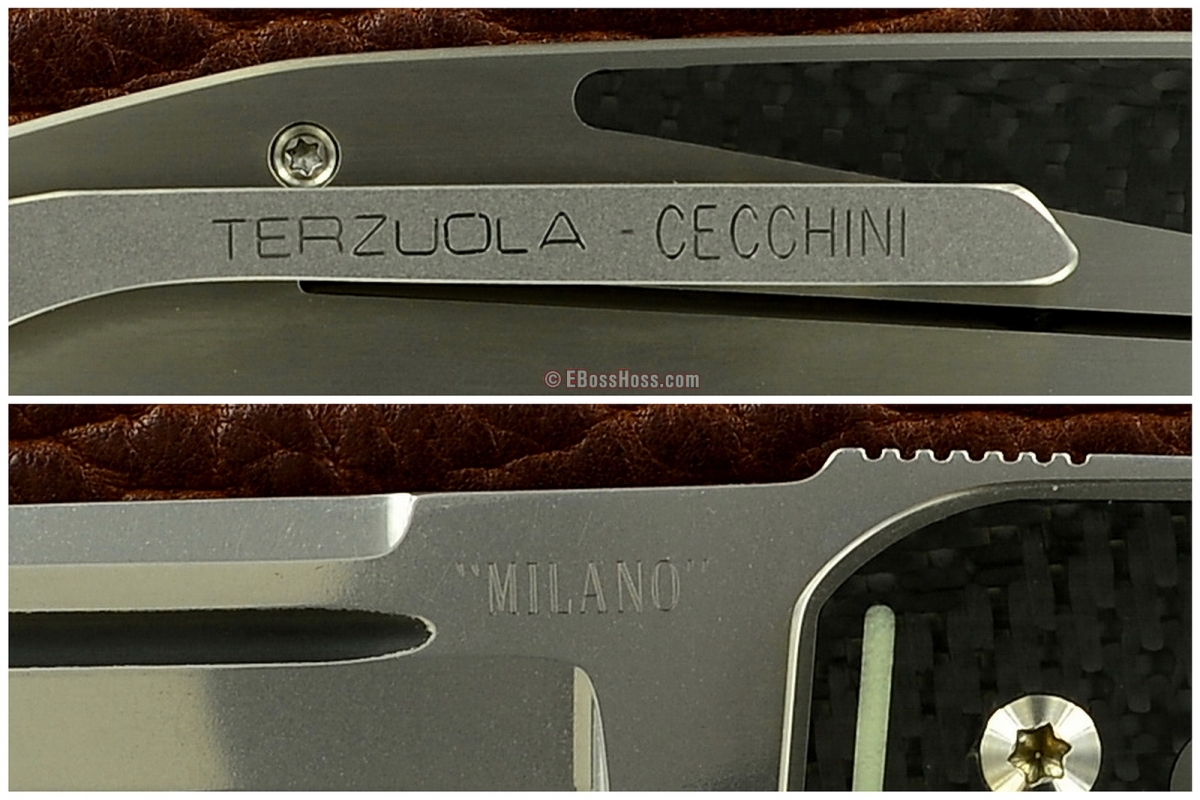 Bob Terzoula / Gus Cecchini Milano Flipper (Collaboration Knife)