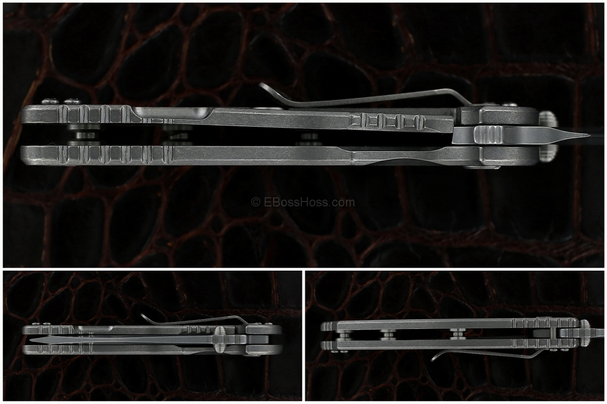 Hinderer Gen 4 Titanium-handled XM-18 Spanto Flipper