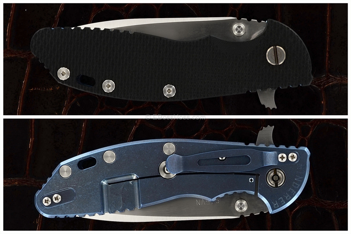Rick Hinderer Custom XM-24 Spearpoint Flipper