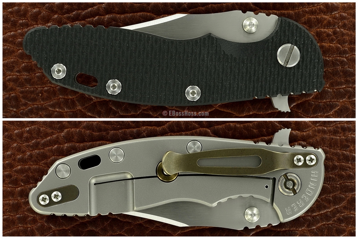 Rick Hinderer Gen 4 Custom XM-18 Aggressor-Tanto Flipper