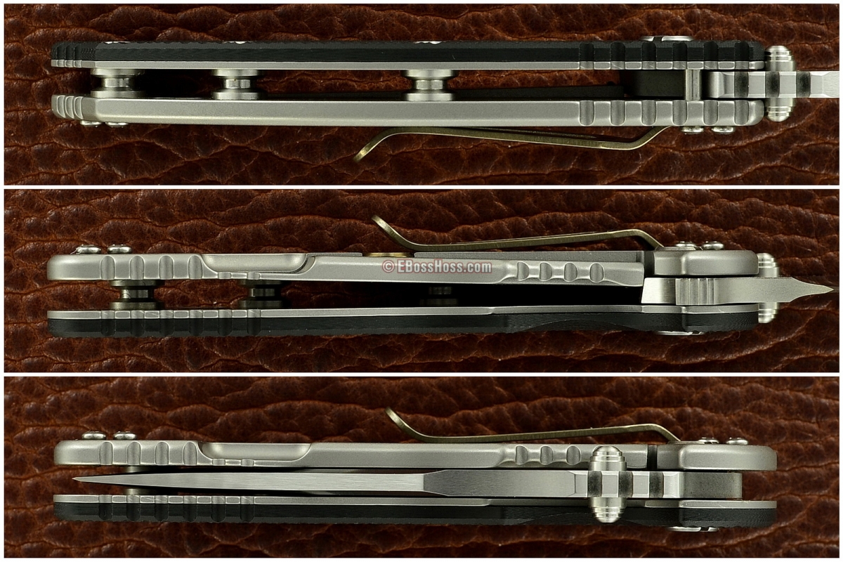 Rick Hinderer Gen 4 Custom XM-18 Aggressor-Tanto Flipper