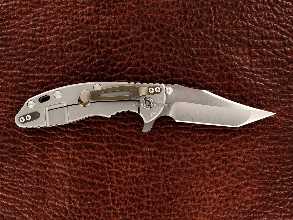 Rick Hinderer Gen 4 Custom XM-18 Aggressor-Tanto Flipper