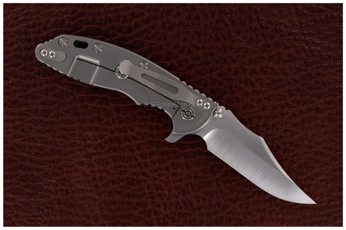 Rick Hinderer Gen 4 Custom XM-18 Bowie Flipper - A One-Off Variant *