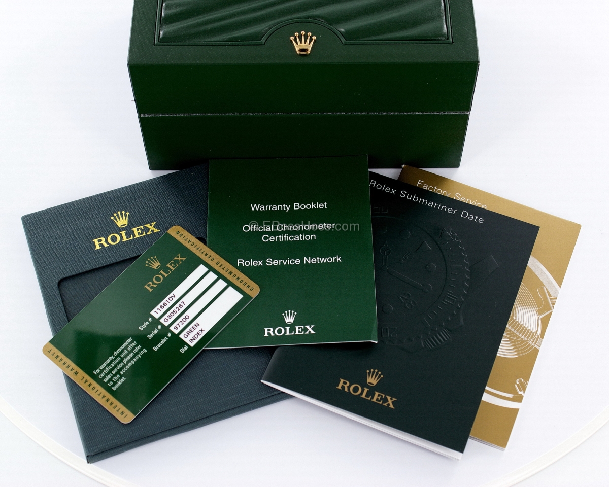 Rolex 116610V Submariner Date