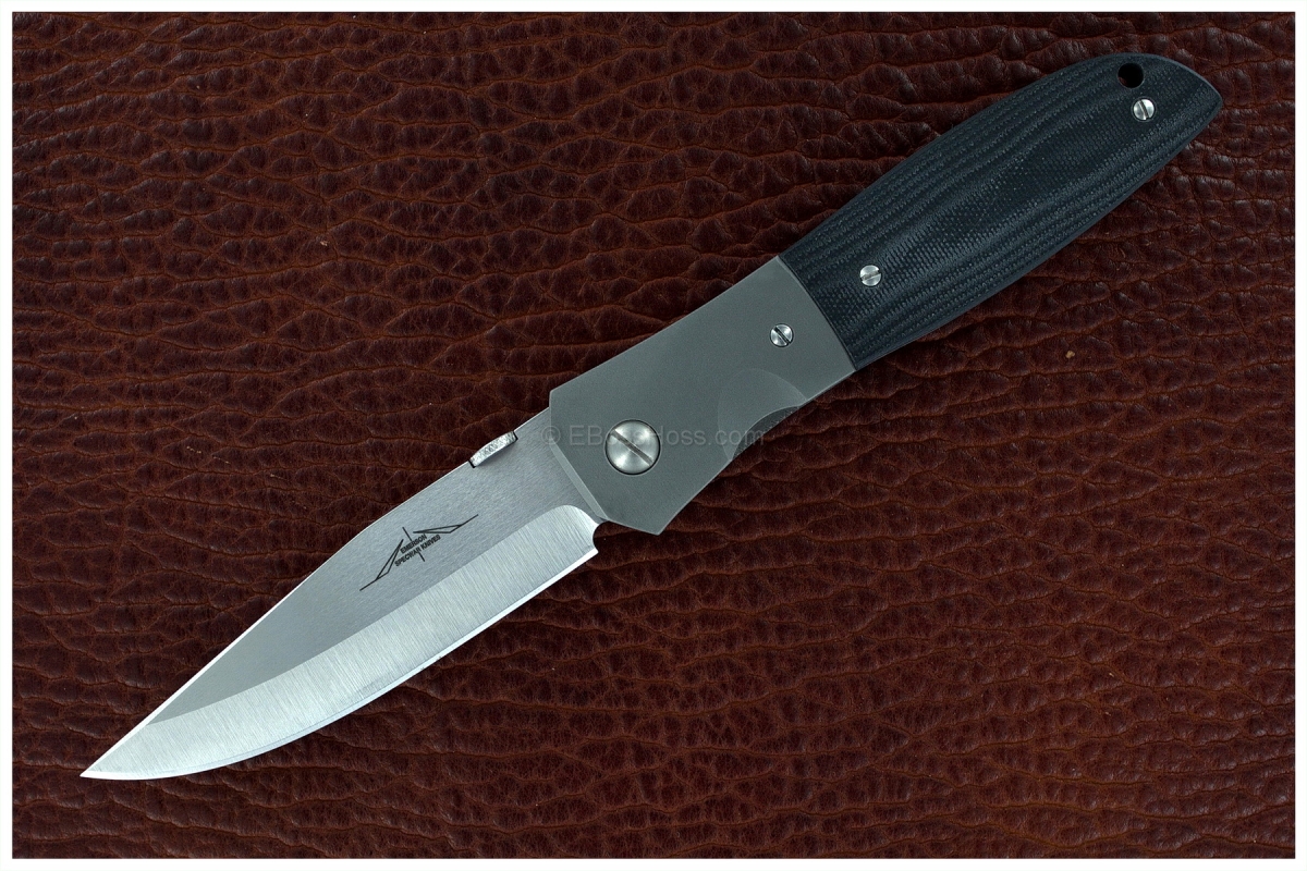 Ernie Emerson Black-handled Viper 3 (aka: MV-3)