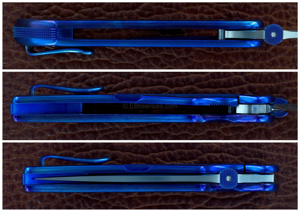 Sal Manaro Timascus Custom Stingray Flipper